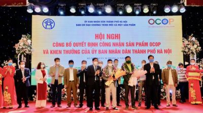 Hà Nội vinh danh 96 chủ thể với 424 sản phẩm OCOP tiêu biểu